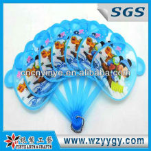 New bear shaped folding fan, PP folding fan